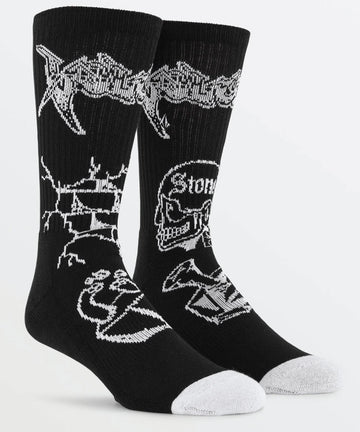 Volcom About Time Socks PR - Black